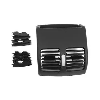 Задняя воздушная решетка, замена панели вентиляционной решетки автомобильного кондиционера для Mercedes-Benz W204 C350 чёрный