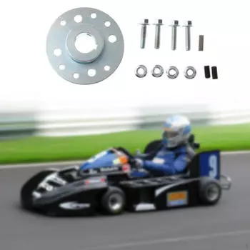 Задняя звездочка барабанный тормоз ступица картинг аксессуары тяжелые с крепежным комплектом запасная часть для