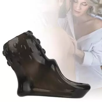 Зафиксируйте рукав для спермы, эластичный дизайн, секс-игрушка, стимулятор клитора, рукав для задержки спермы для секса A