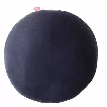 Zafu Zafu подушка для дзадзен и разрядки окрашенная высококачественная zafu из комбинезона с липкими не гладкими темно-синими необработанными ручками [Edoten] йога,