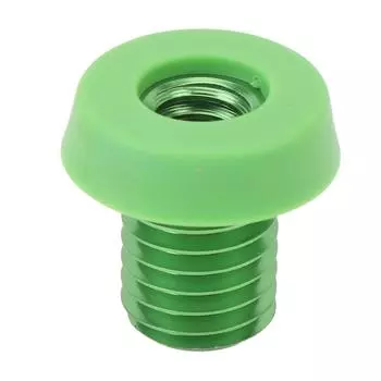 Заглушка для бильярдного кия, винт из алюминиевого сплава, резиновый чехол, нижний бампер для соединения клюшки