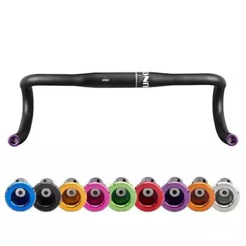 Заглушка для ручки велосипеда 23,5 мм, алюминиевый сплав, втулка для ручки, заглушка для ручки горного велосипеда красный