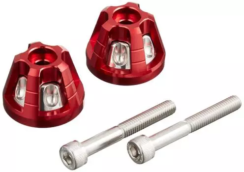 Заглушка для стойки KITACO Union Bar, красная, анодированная, GROM DIO110 Zoomer X и т. д.. 506-1157220 красный