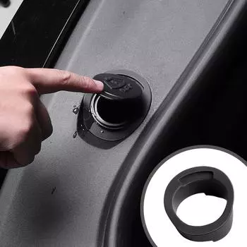 Заглушка для входа воды стеклоочистителя для Tesla Plug предотвращает проникновение жидкости, антивозрастной силикон 1 шт., новая модель 3 Highland 2024 чёрный