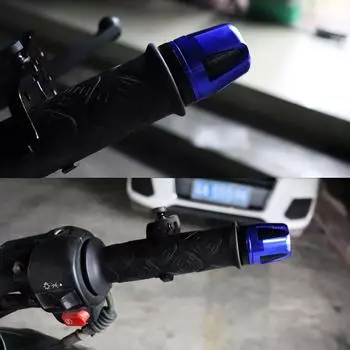 Заглушки для руля, заглушки для руля мотоцикла, заглушки для большинства мотоциклов, велосипедов, горных велосипедов, 7 цветов оранжевый