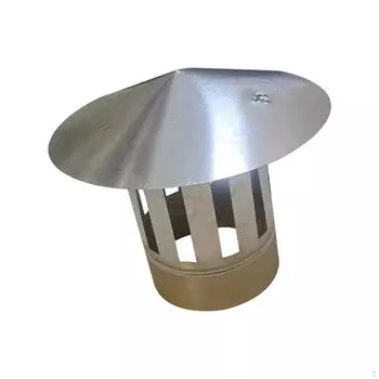 Заглушки дымоходов, крепления для труб, запасные вентиляционные отверстия, чехлы для защиты от снега и пыли, дождевик на крыше 10cm