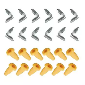 Заглушки и зажимы Пластик/Металл 24 шт./компл. 4500027 4853962