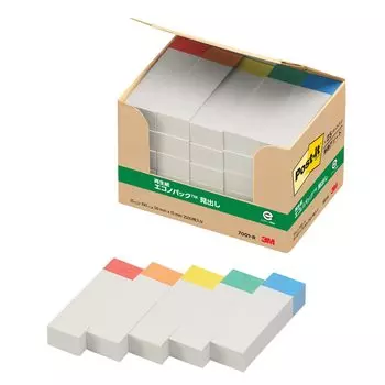 Заголовок для заметок Радужный цвет 50 x 15 мм 100 листов x 25 книг Post-it 7001-R