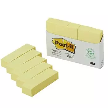 Заголовок заметки Желтый 50 x 15 мм 100 листов x 5 книг Post-it 700RP-YN