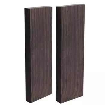 Заготовка из черного дерева, прочная, 120x40x10/50 мм, деревянный блок для резьбы по дереву своими руками 1PCS