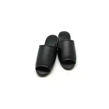 [ZAHADA] виниловые тапочки ПВХ тапочки 30 пар имитация кожи открывающаяся спереди платформа размер L 26,5 см Для использования в бизнесе Возможна бесплатная гравировка имени