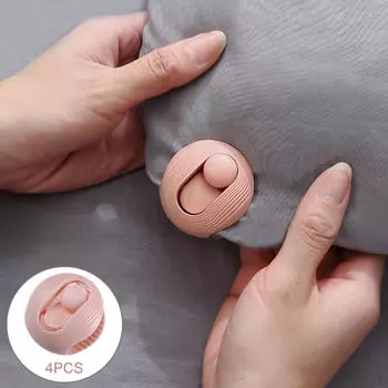 Захваты для простыней Зажимы для крепления чехлов Зажимы для одеял белый