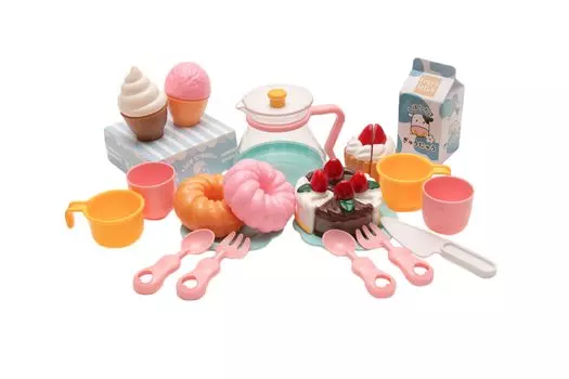 Захватывающий набор сладостей Ishikawa Toy Party розового цвета Gokko!