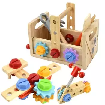 Захватывающий опыт «сделай сам», гайка, мозг, бесплатный подарок, набор, рукоделие, закручивание, затягивание, забивание гвоздей, Монтессори, образовательный, головоломка, комбинация,