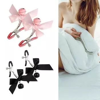 Захватывающий зажим для груди, увеличивающий радость, регулируемый флирт