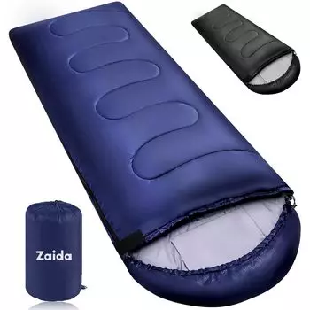 Zaida Sleeping All 4 in 1 Многофункциональный конверт Комфортная температура Тепло Полностью включает в себя хранение Горный сон в условиях стихийного бедствия Холодное хранение синий