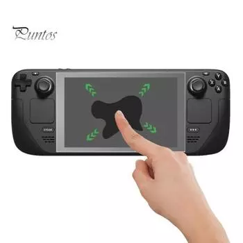 Закаленная пленка для игровой консоли, прозрачная защита от царапин, 9H, защитное стекло для экрана игровой консоли, полное покрытие для Steam Deck прозрачный