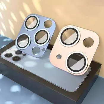 Закаленная пленка для линз, очень тонкая клейкая пленка, защита от царапин, полная взрывозащищенность, противоударное прозрачное покрытие, ультра-задняя панель сотового телефона for iPhone 14 Pro чёрный