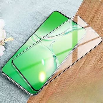 Закаленное стекло 9D для OPPO Oppo K12 K12x, прозрачная антисиняя защитная пленка с черным краем для OppoK12x 9H, защитная передняя пленка Oppo K12x чистый
