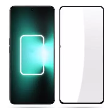 Закаленное стекло 9D для Realme GT3, прозрачная защитная пленка с черным краем для Realme GT3, Защитная передняя пленка 9H для Realme GT3, REALME GT3 Realme GT3 чистый