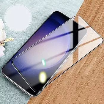 Закаленное стекло 9D для Samsung Galaxy S23 Plus, прозрачная защитная пленка с черным краем для Samsung S23Plus, защитная передняя пленка 9H Samsung S23 чистый