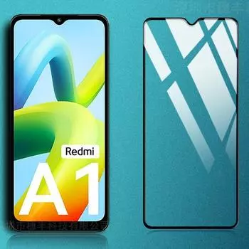 Закаленное стекло 9D для Xiaomi Redmi A1 Plus, прозрачная защитная пленка с черным краем для Xiaomi Redmi A1 A1plus, защитное стекло 9H Xiaomi Redmi A1 чистый