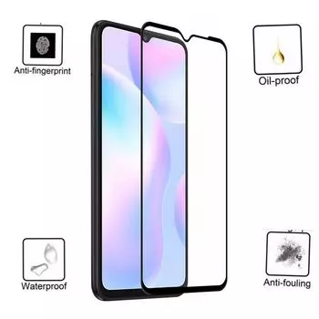 Закаленное стекло 9H для Xiaomi mi Redmi 9 8A 9A 9C POCO 4X 5 Plus Pro 6A 7 7A 8 LITE 4A 6 k20 k30 Note 4 4x 6x 5x 5A Prime Защитная пленка для экрана xiaomi POCO F2 PRO чёрный