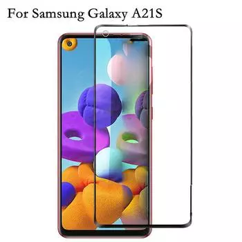Закаленное стекло 9H с полным покрытием для Samsung Galaxy A21, защитная пленка для экрана для Samsung A 21S 21 A217F SM-A217F A215F, защитная пленка для стекла