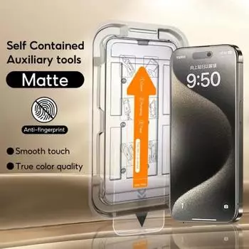 Закаленное стекло Anti-Spy для iPhone 11 13 15 16 Чехол для iPhone 12 13 14 15 16 Pro Max XR 7 8 Plus XS Max SE Защитная пленка для экрана Установка пленок одним щелчком iPhone 11 чёрный