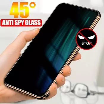 Закаленное стекло AntiSpy для Xiaomi Redmi Note 9 8 10 Pro 9S 8T 8A 9A, пленка для конфиденциальности Mi 9T 11 Lite 10T Pro Poco F2 X3 M3, защитная пленка для экрана Redmi Note 9S