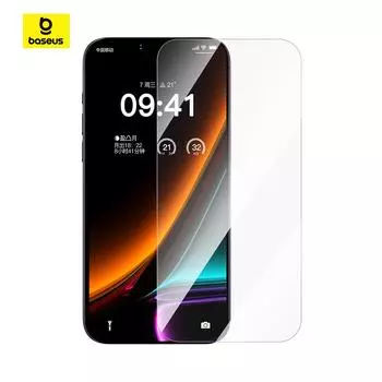 Закаленное стекло Baseus для iPhone 16 Pro Max Plus Защитная пленка для экрана Clear Edge Anti Peeping Film 16pro high definition 2pc