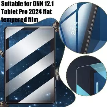 Закаленное стекло для экрана Onn 12,1 дюймов Pro Scratch Glass Case Tablet Resistance Mode X6K8 Hd-1 pcs