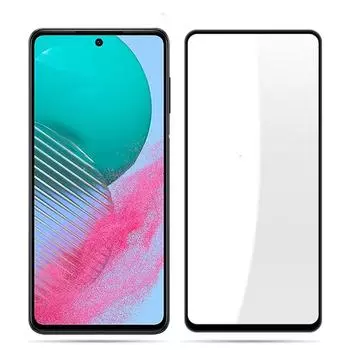 Закаленное стекло для Samsung Galaxy M34 F54 A24 F14 M54 M14 A34 A14 F04 M04, прозрачная защитная пленка с черным краем для экрана Samsung M54 5G чистый