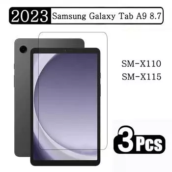Закаленное стекло для Samsung Galaxy Tab A9 8,7 2023 SM-X110 SM-X115 X110 X115 X117 Защитная пленка с полным покрытием для экрана планшета 1 PC X110 X115 прозрачный