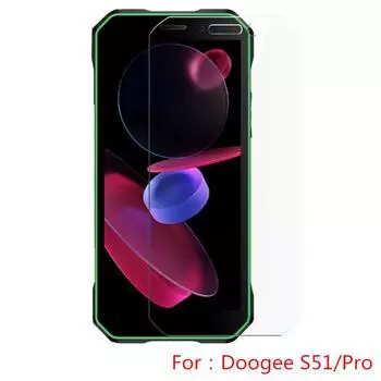 Закаленное стекло HD для Doogee S51 Pro, прозрачная защитная пленка для экрана DOOGEE S51Pro DoogeeS51, ультратонкая защитная пленка от царапин Doogee S51 Pro чистый