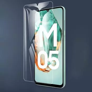 Закаленное стекло HD для Samsung Galaxy A16 M05 F05 A05s A05 Прозрачная защитная пленка для экрана, ультратонкая защитная пленка для SamsungA16 2.5D Samsung A05s чистый