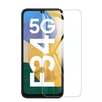 Закаленное стекло HD для Samsung Galaxy F34 5G, прозрачная защитная пленка для экрана, ультратонкая защитная пленка против царапин 2,5D для SamsungF34 Samsung F34 5G чистый