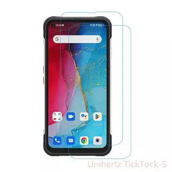 Закаленное стекло HD для Unihertz TickTock-S, прозрачная защитная пленка для экрана TickTock S, ультратонкая 9H защитная передняя пленка против царапин Unihertz TickTock-S чистый