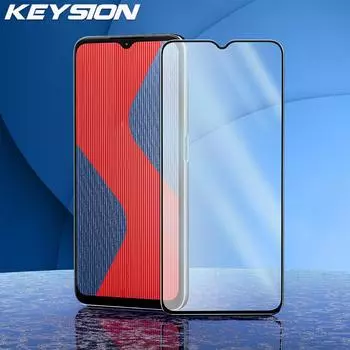 Закаленное стекло KEYSION для Motorola MOTO E22 i E13 E40 E30 E20 G73 G53 G13 G71 G51 G41 G31 G60 S G30 G10, защитная пленка для экрана for MOTO G30 чёрный