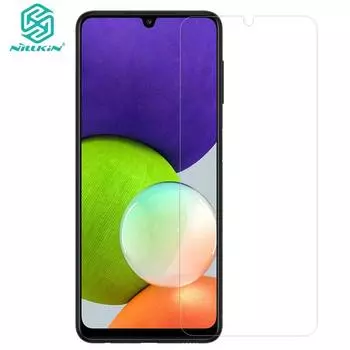 Закаленное стекло Nillkin H для Samsung Galaxy A22 4G, антибликовое прозрачное 0,33 мм, 9H, противовзрывная защита экрана