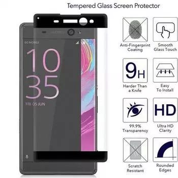 Закаленное стекло с 3D краями для Sony Xperia 10 5 II XZS XZ Z3 XZ2 XA XZ L1 Plus, защитная пленка для экрана, закаленное защитное стекло For Sony XZ Premium белый