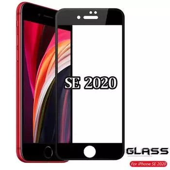 Закаленное стекло с полным покрытием для iPhone SE 2020 11 Pro X XS XR Max 6 6S 7 8 Plus, защитная пленка для экрана
