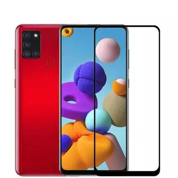 Закаленное стекло с полным покрытием для Samsung Galaxy A11 A21 A21S A31 A41 A51 A71 A01, защитная пленка для экрана