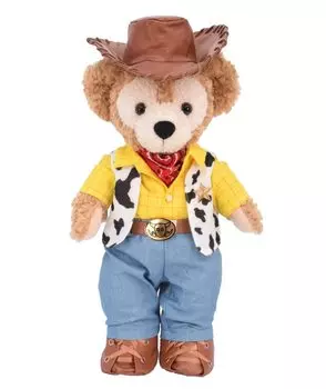 Заказ почтой одежды для плюшевого мишки Алисы Даффи, костюм для переодевания «История игрушек Вуди» без тела для размера S (Даффи) жёлтый