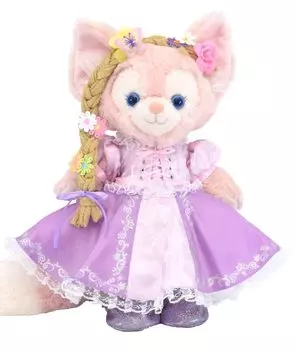 Заказ почтой одежды Teddy Bear Alice Lina Bell Костюм для костюма Rapunzel on the Tower No Body для размера S фиолетовый