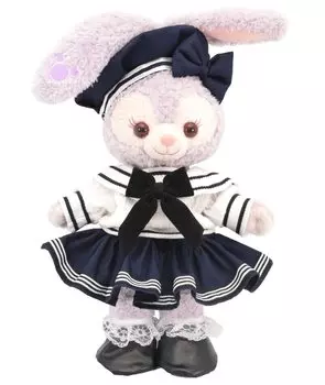 Заказ почтой плюшевого мишки Alice Stella Lou одежда нарядный костюм вязаный моряк без тела для размера S (Стелла Лу) тёмно-синий