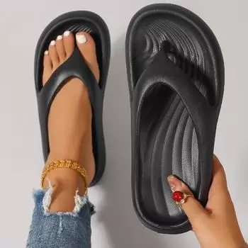 Заказывайте женские повседневные туфли на один размер больше, однотонные шлепанцы, удобные пляжные тапочки 36-37 белый