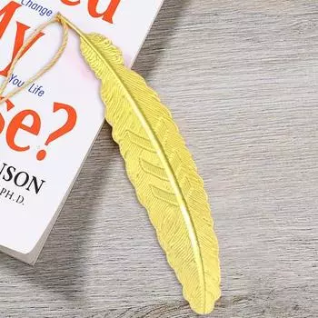 Закладка для книг в китайском стиле в форме пера, металлическая гальванизированная закладка с кисточкой, декоративная книга красный/бронзовый