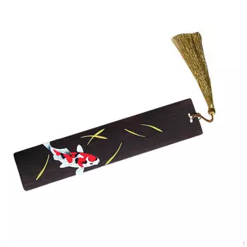 Закладка в китайском стиле, блокнот, планировщик, креативный маркер для чтения, подарок на удачу для женщин и мужчин, офис B