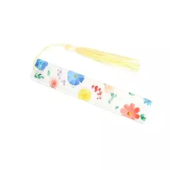 Закладки из смолы ручной работы прозрачные сухоцветы канцелярские принадлежности для школьников линейка закладка для женщин взрослых детей type 1